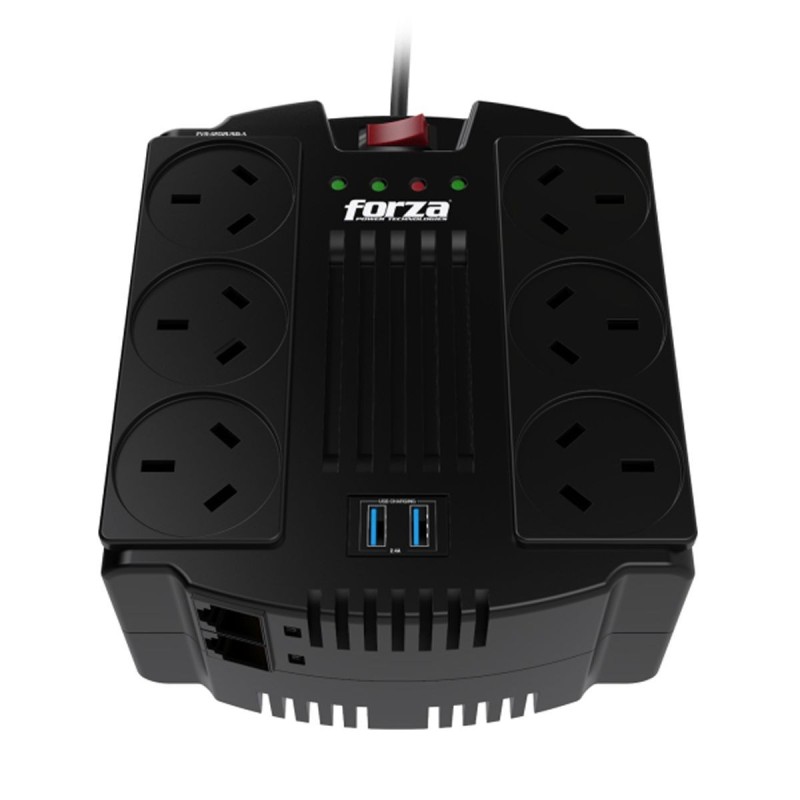 Estabilizador Forza FVR-1202USB-A