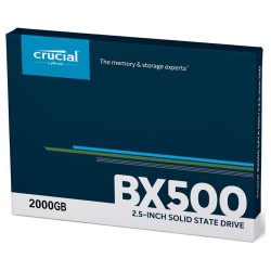 Disco Crucial BX500 2000Gb SSD